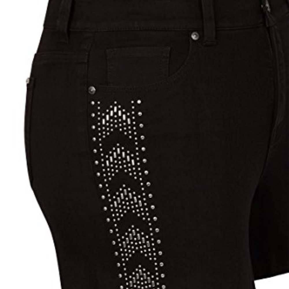 Lane Bryant Shorts Stud Denim by Melissa Mccarthy